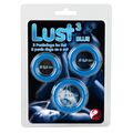 ΣΕΤ ΔΑΧΤΥΛΙΔΙΑ ΠΕΟΥΣ ΜΕ ΡΑΒΔΩΣΕΙΣ- LUST 3 BLUE