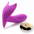 SILICONE PANTY VIBRATOR USB 10 FUNCTION WITH HEATING AND VOICE CONTROL