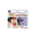DREAM TOYS HANDCUFFS WITH PLUSH LAVENDER
