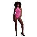 BODY WITH HALTER NECK - NEON PINK