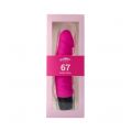 Nº 67 REALISTIC SILICONE VIBRATOR - PINK