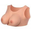 STARBUST REALISTIC TOP WITH BOOBS PREMIUM SILICONE  SIZE L CUP E