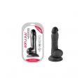 REALISTIC PENIS MR RUDE BLACK 18.5 CM