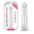 REALISTIC PENIS CRYSTAL JELLIES CLEAR 21.6 CM
