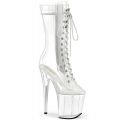 PLEASER FLAMINGO-1050C MID CALF BOOT CLEAR