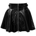 VINYL SKIRT-BLACK LEVEL