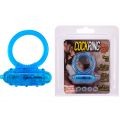 SILICONE SOFT COCK-RING BLUE VIBRATING
