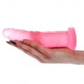 MARCO TRANSPARENT PINK DILDO