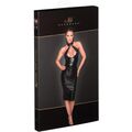 NOIR HANDMADE HALTERNECK MIDI DRESS / BLACK