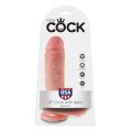 KING COCK WITH BALLS 20CM - FLESH