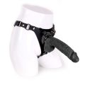 KIOTOS COX STRAP-ON AND DILDO BLACK 24 CM