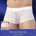 BOXER SHORTS- WHITE, TRANSPARENT