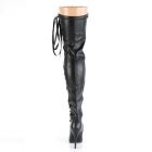PLEASER SEDUCE-3050 FAUX LEATHER