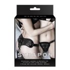STRAP ON MIRACLE INTERACTION UNIVERSAL HARNESS BLACK