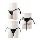 STRAP ON MIRACLE INTERACTION UNIVERSAL HARNESS BLACK