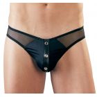 ΜΑΥΡΟ ΑΝΔΡΙΚΟ ΣΤΡΙΝΓΚ ΜΕ ΔΙΑΚΟΣΜΗΤΙΚΑ ΚΟΥΜΠΙΑ