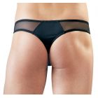 ΜΑΥΡΟ ΑΝΔΡΙΚΟ ΣΤΡΙΝΓΚ ΜΕ ΔΙΑΚΟΣΜΗΤΙΚΑ ΚΟΥΜΠΙΑ