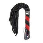SMALL RED AND BLACK WHIP