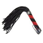 SMALL RED AND BLACK WHIP
