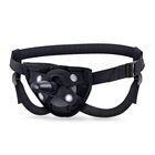 LOCK ON STRAP ON HARNESS BLACK