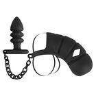 COCK CAGE WITH BUTT PLUG