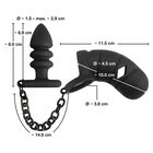 COCK CAGE WITH BUTT PLUG