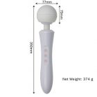 ULTRA POWERFUL MASSAGER -BIG USB BLACK 20 FUNCTION