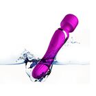 SILICONE DUAL MASSAGER USB 7+7 FUNCTION PURPLE