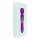 SILICONE DUAL MASSAGER USB 7+7 FUNCTION PURPLE