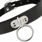 ΚΟΛΑΡΟ FETISH COLLAR BLACK WITH RING
