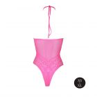 BODY WITH HALTER NECK - NEON PINK