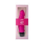 Nº 67 REALISTIC SILICONE VIBRATOR - PINK