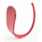 STRAPLESS BIKINI METALLIC LOOK RED