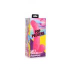 POP PECKERS REALISTIC DILDO W/ TESTICLES 19 CM PINK