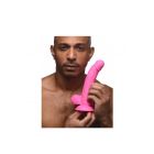 POP PECKERS REALISTIC DILDO W/ TESTICLES 19 CM PINK