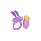 RINY VIBRATING RING W/ SILICONE USB CONTROLLER  LILAC
