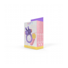 RINY VIBRATING RING W/ SILICONE USB CONTROLLER  LILAC