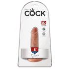 KING COCK 5" - TAN