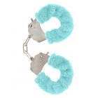 FURRY HANDCUFFS AQUA