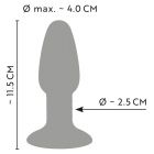 TRICOLOUR BUTT PLUG