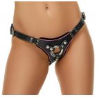 LEATHER STRAP ON