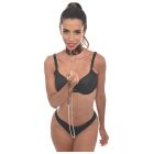 SPORTSHEETS AMBER COLLAR AND LEASH ANIMAL