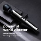 LE WAND DIE CAST RECHARGEABLE VIBRATING MASSAGER SILVER