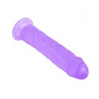 REALISTIC PENIS CRYSTAL JELLIES PURPLE 21.6 CM