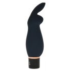 MINI STRONG VIBRATOR RABBIT 10 MODES USB DARK BLUE 13 CM