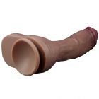 10.5'' DUAL-LAYERED SILICONE NATURE COCK