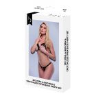 BACI  PEEKABOO BRA & CROTCHLESS  SET