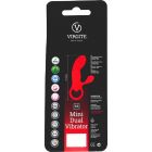 MINI DUAL VIBRATOR E8 BLACK