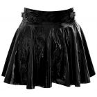 VINYL SKIRT-BLACK LEVEL