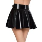 VINYL SKIRT-BLACK LEVEL
